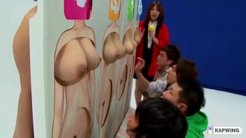 Asian Moms and Sons Having Group Orgy At A Game Show 