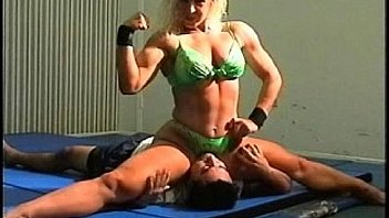 Flamingo Mixed Wrestling mw076-02 - Christine vs Stan Part 2